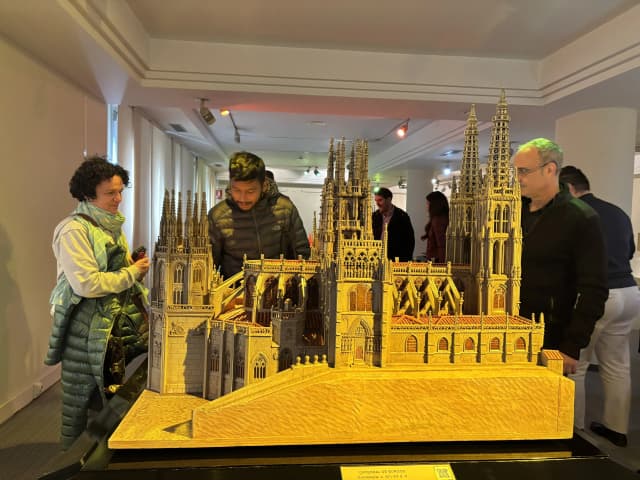 A picture of 3D Maqueta of Catedral de Burgos (Burgos Cathedral) located in the city of Burgos, in the autonomous community of Castile and León, Spain.