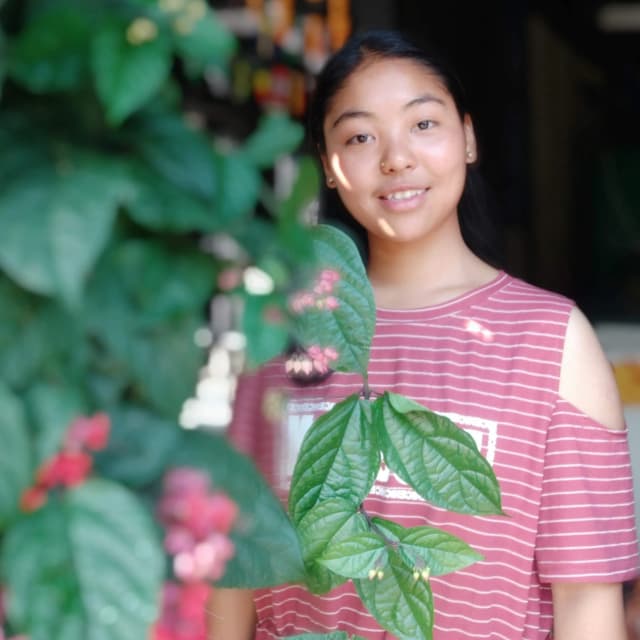 Meet Romee Jijicha Sunuwar, an integral member of the Project Wings to Dreams team, captured in this portrait.