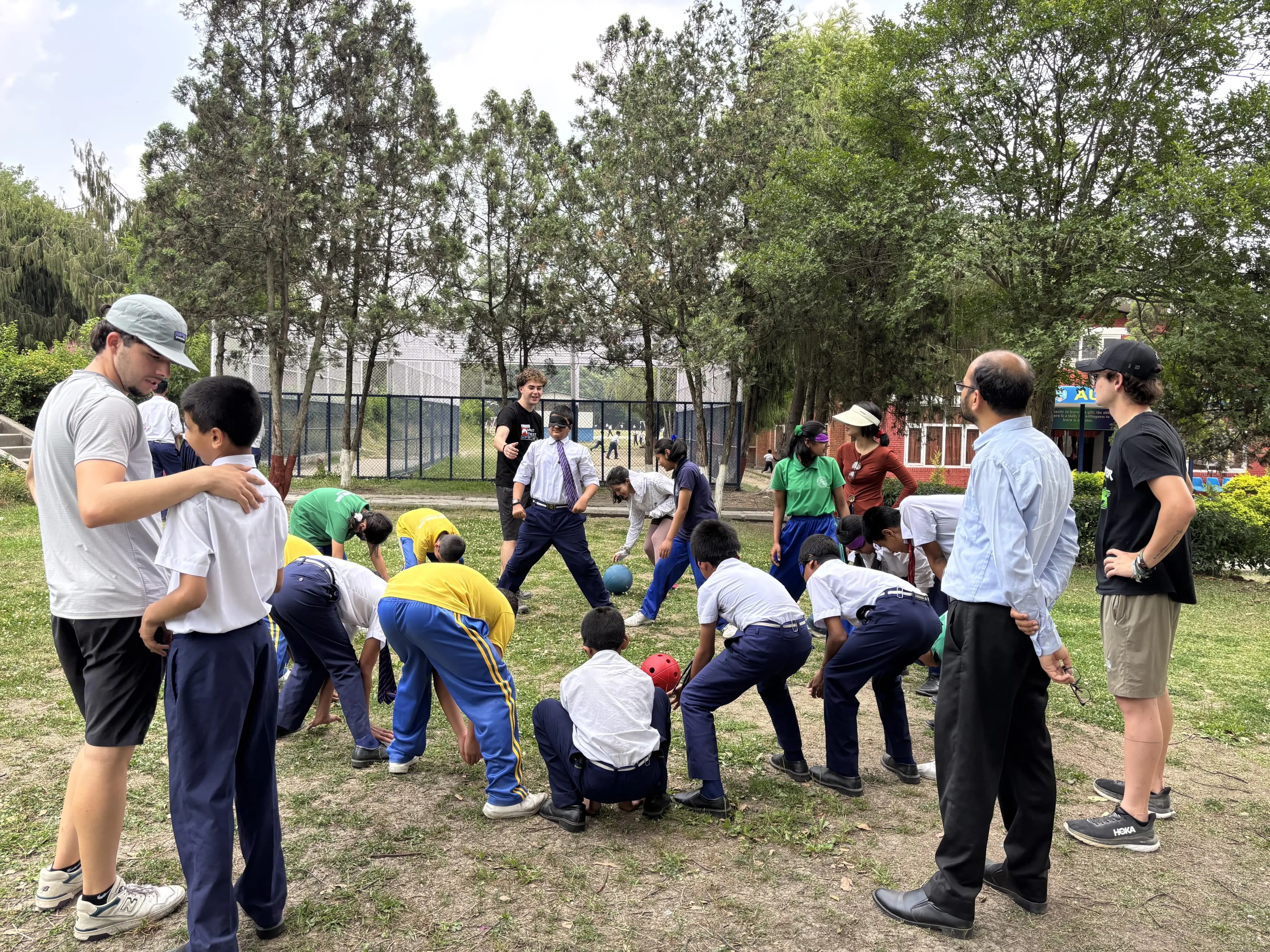 Goalball Training at Laboratory Secondary School, Kirtipur - 2025